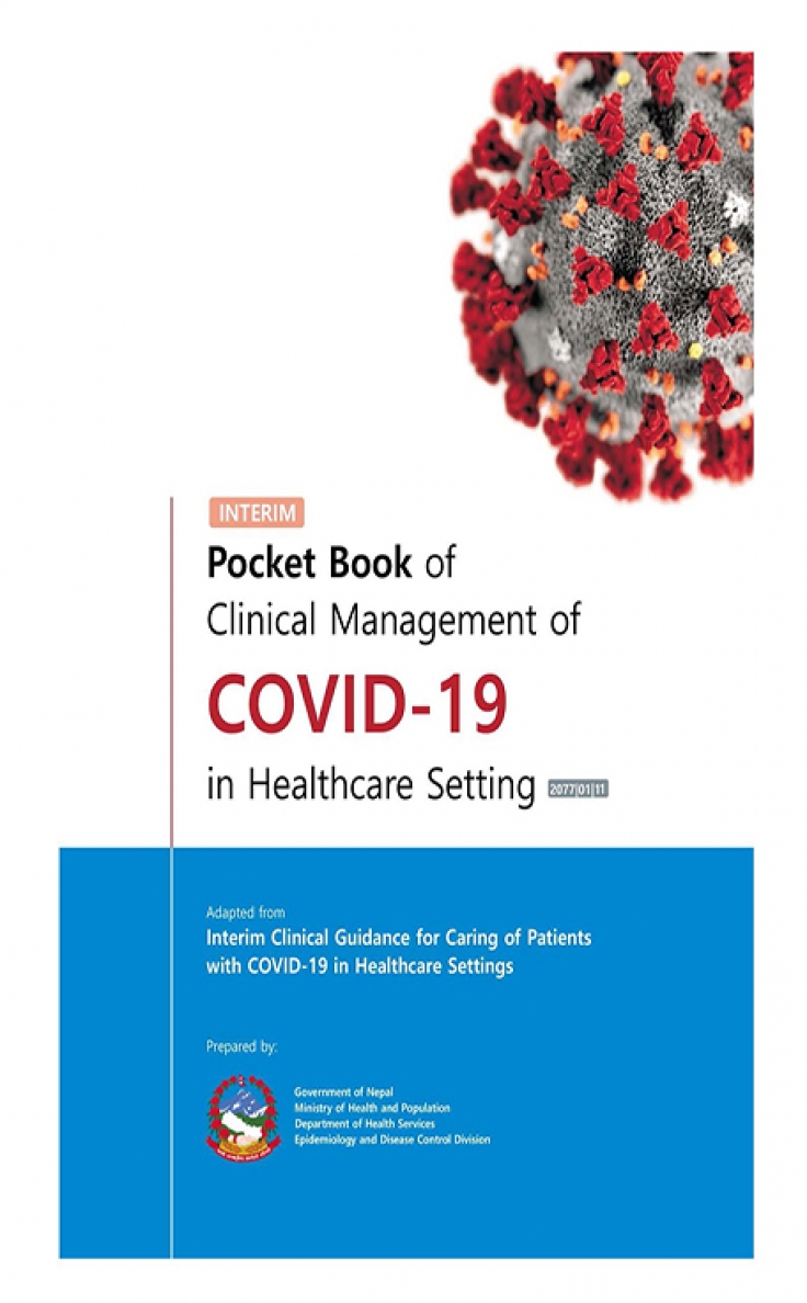Pocket Book of Clinical Management of COVID-19 in Healthcare Setting