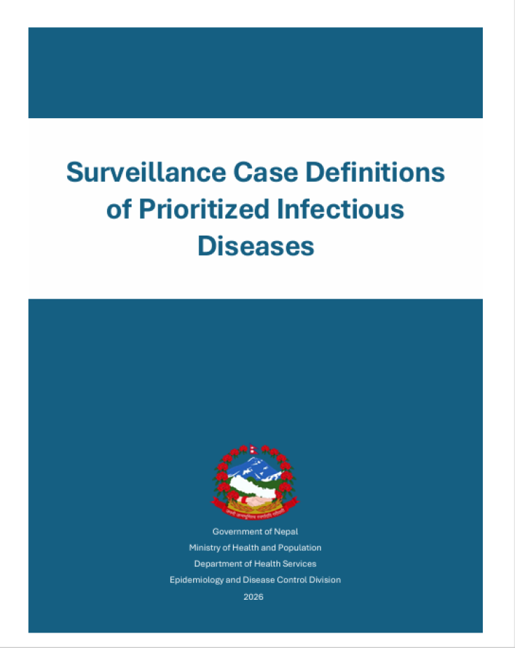 Surveillance Case Definitions  of Prioritized Infectious  Diseases